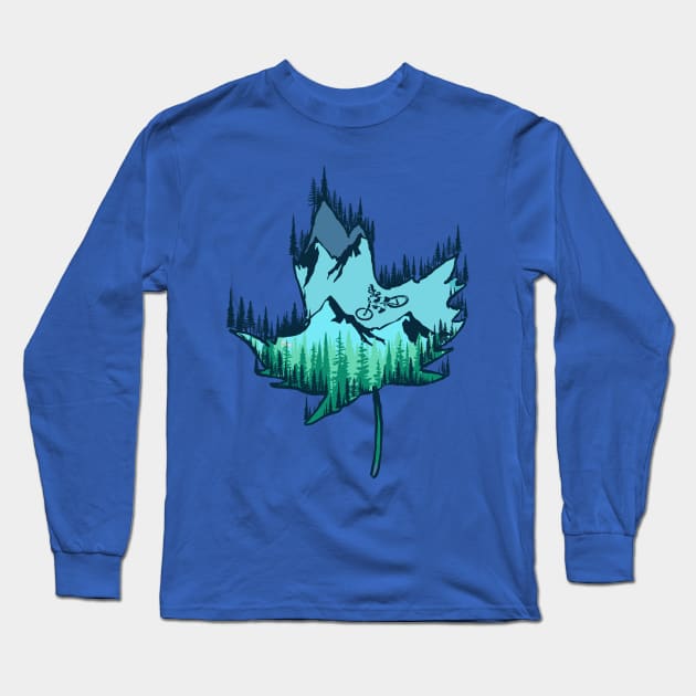 In The Woods Long Sleeve T-Shirt by Bongonation